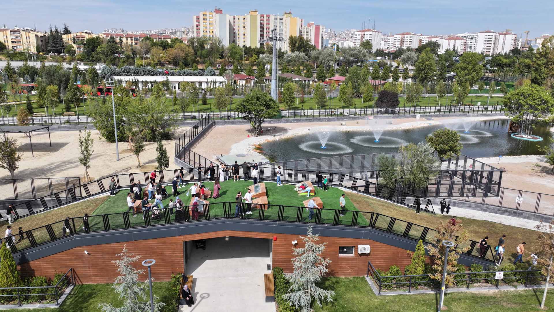 ATATÜRK ÇOCUKLARI DOĞAL YAŞAM PARKI 750 BİN KİŞİYİ AĞIRLADI
