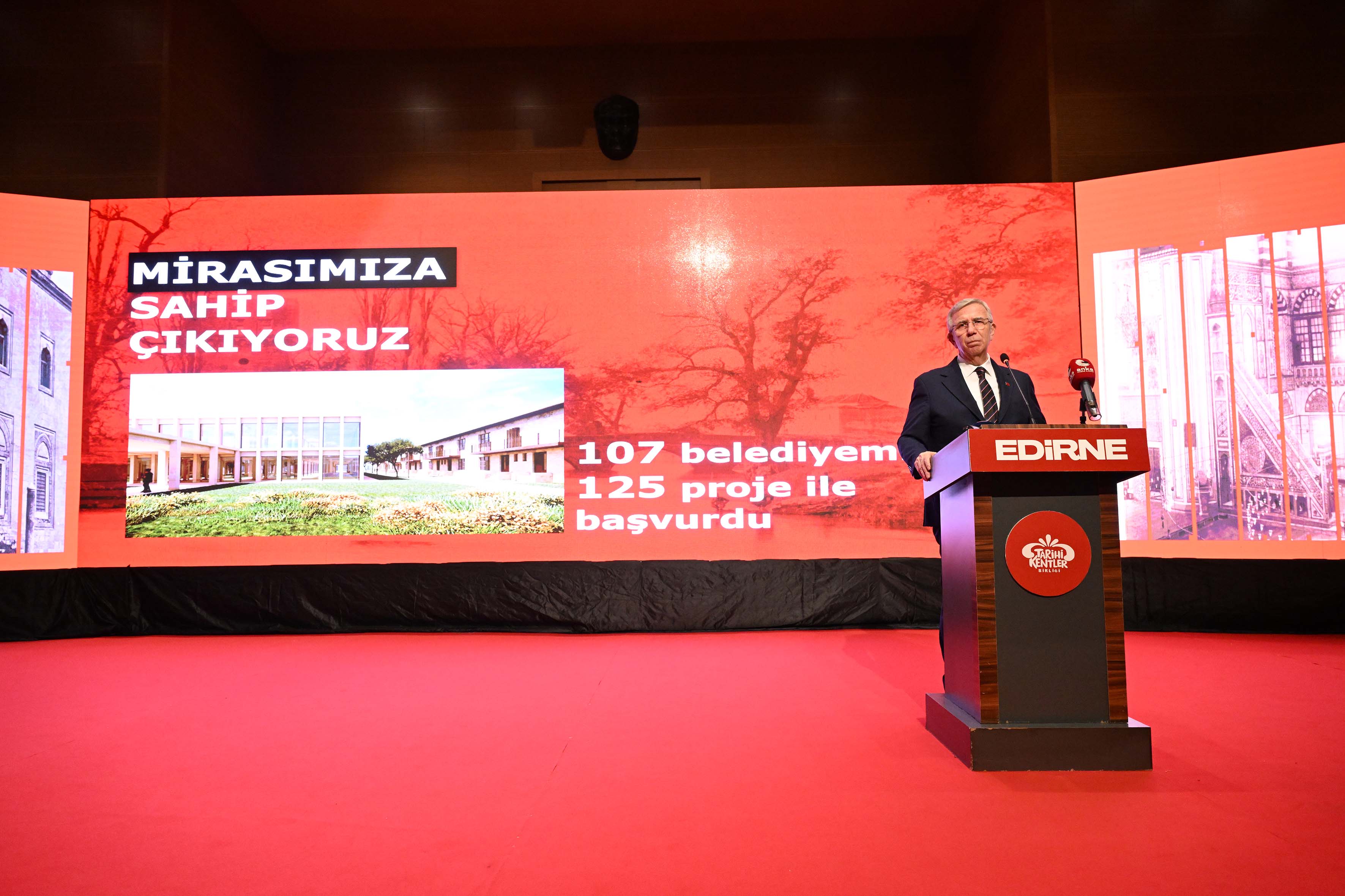 TARİHİ KENTLER BİRLİĞİ’NİN II. OLAĞAN MECLİSİ EDİRNE’DE GERÇEKLEŞTİ