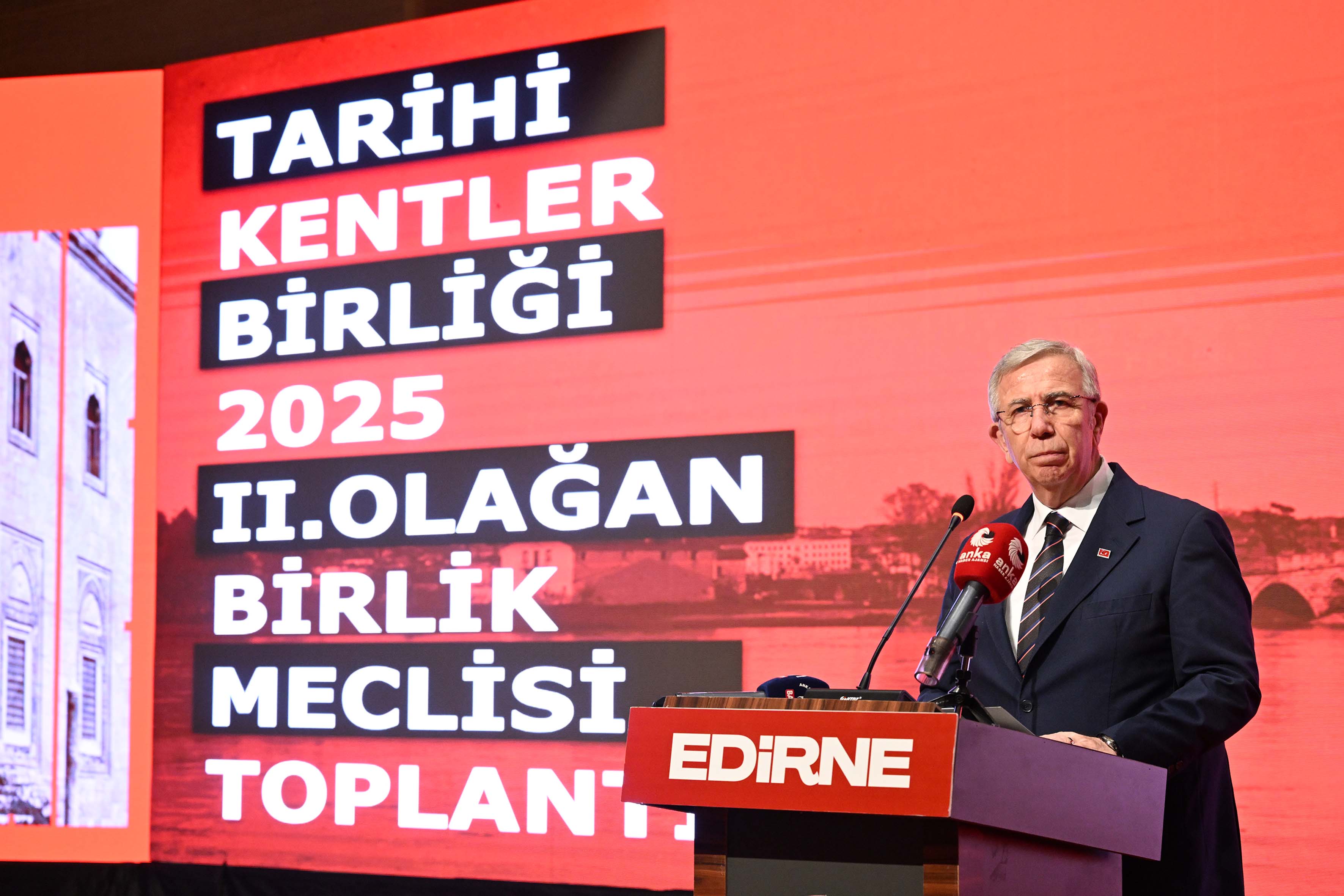 TARİHİ KENTLER BİRLİĞİ’NİN II. OLAĞAN MECLİSİ EDİRNE’DE GERÇEKLEŞTİ
