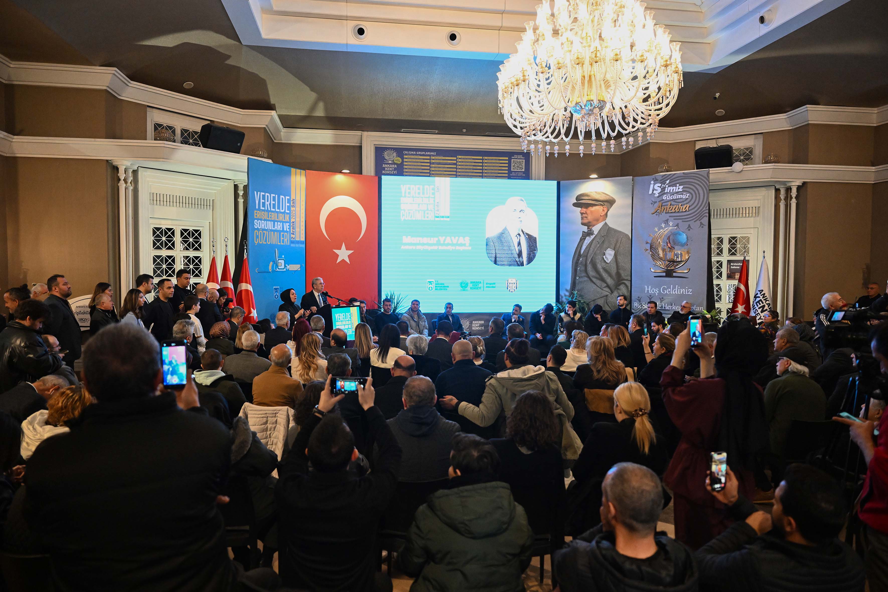 YERELDE ERİŞİLEBİLİRLİK SORUNLARI VE ÇÖZÜMLERİ ANKARA’DA MASAYA YATIRILDI   
