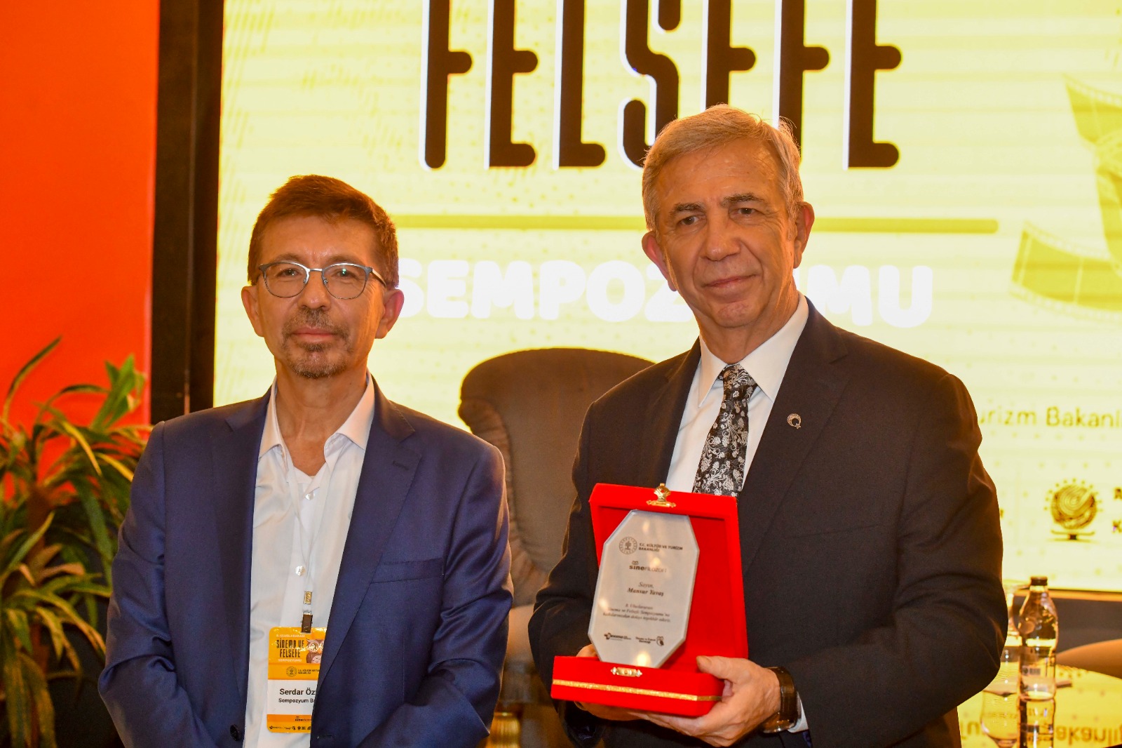 ABB BAŞKANI MANSUR YAVAŞ, AKK’DEKİ “8. ULUSLARARASI SİNEMA VE FELSEFE SEMPOZYUMU”NA KATILDI