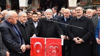 KIZILCAHAMAM’DA AFRİN ŞEHİTLERİ DUALARLA ANILDI