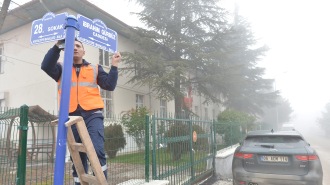 BALA ESKİ BELEDİYE BAŞKANININ ADI CADDEYE VERİLDİ