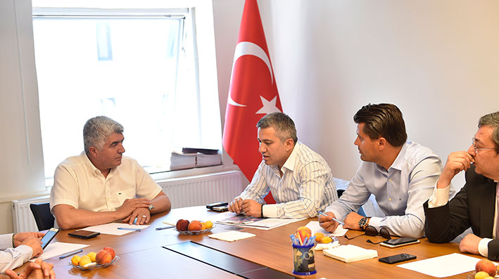BÜYÜKŞEHİR YETKİLİLERİ, RÜZGARLI ESNAFINA, "ANPARK"I ANLATTI