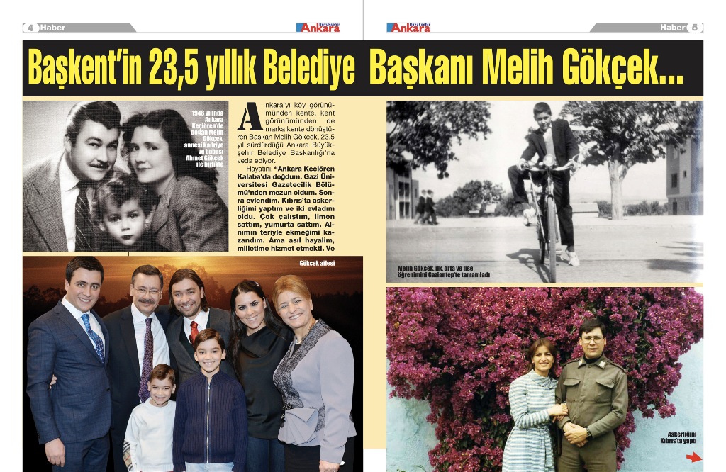 GÖKÇEK, 23,5 YILLIK BAŞKANLIK GÖREVİNE VEDA EDİYOR