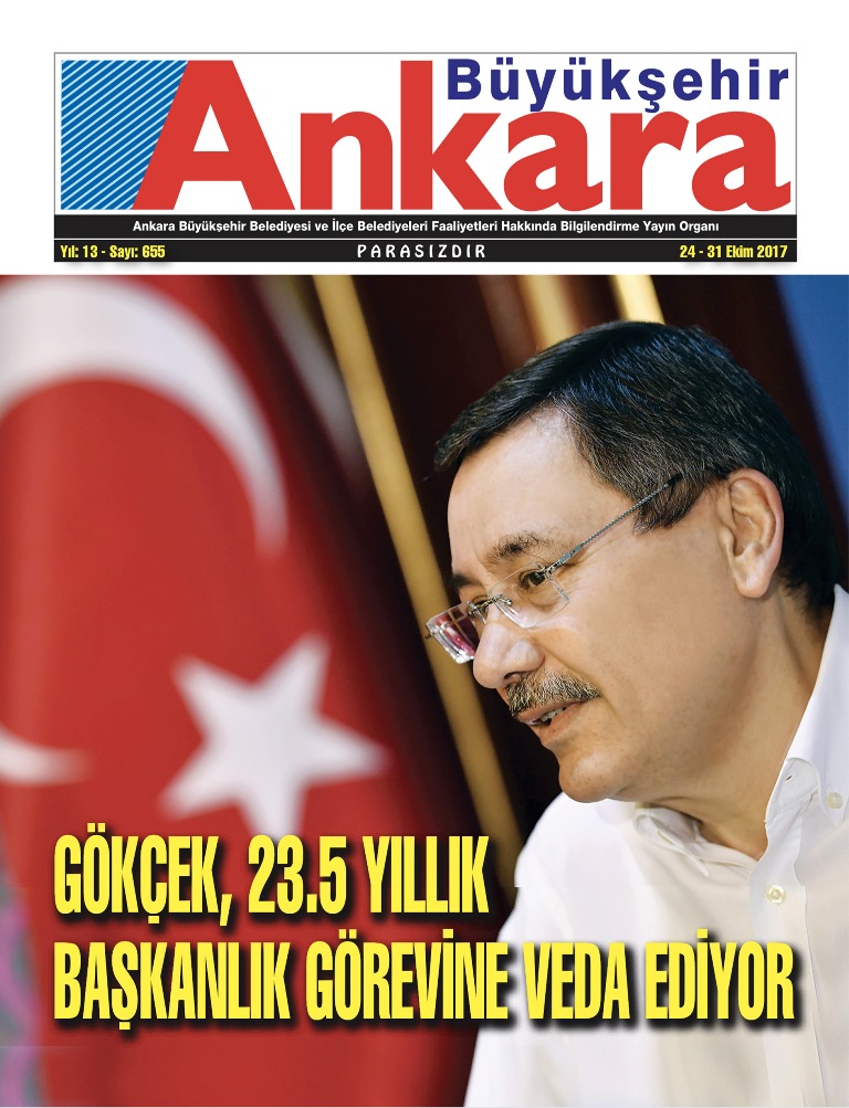 GÖKÇEK, 23,5 YILLIK BAŞKANLIK GÖREVİNE VEDA EDİYOR