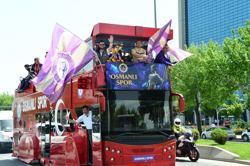 OSMANLISPOR'A ANKARA’DA SÜPER KARŞILAMA