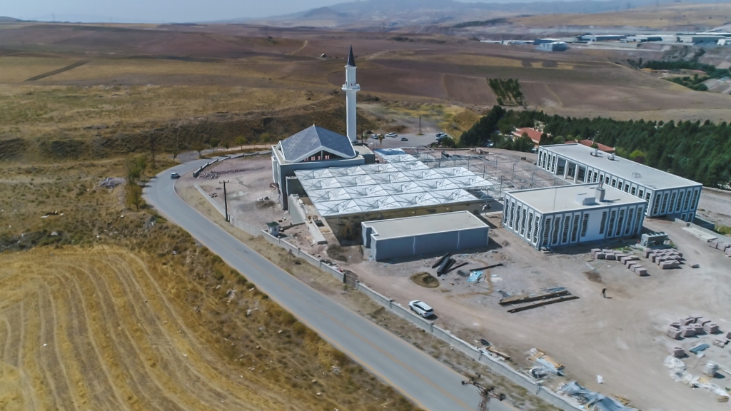 ÇİMŞİT MEZARLIĞI CAMİSİ, EKİM SONUNDA AÇILACAK