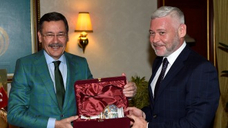 UKRAYNA HEYETİNDEN GÖKÇEK'E ZİYARET