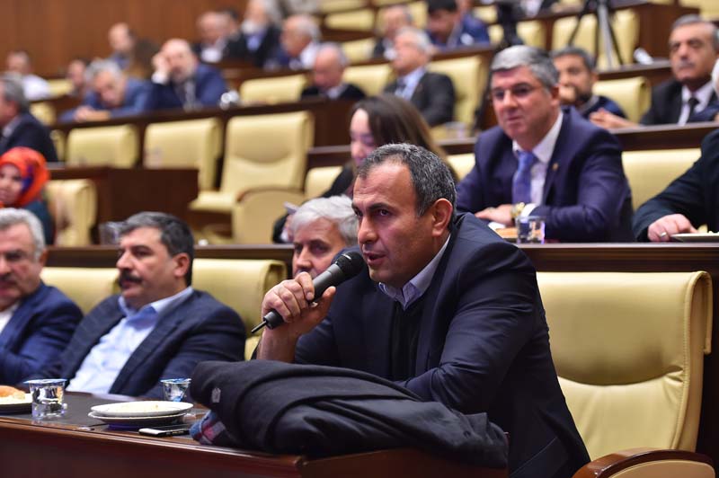 BAŞKAN GÖKÇEK’TEN, MECLİS ÜYELERİNE 15 TEMMUZ SUNUMU