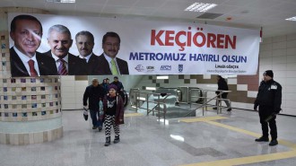 KEÇİÖREN’DE METRO SEVİNCİ