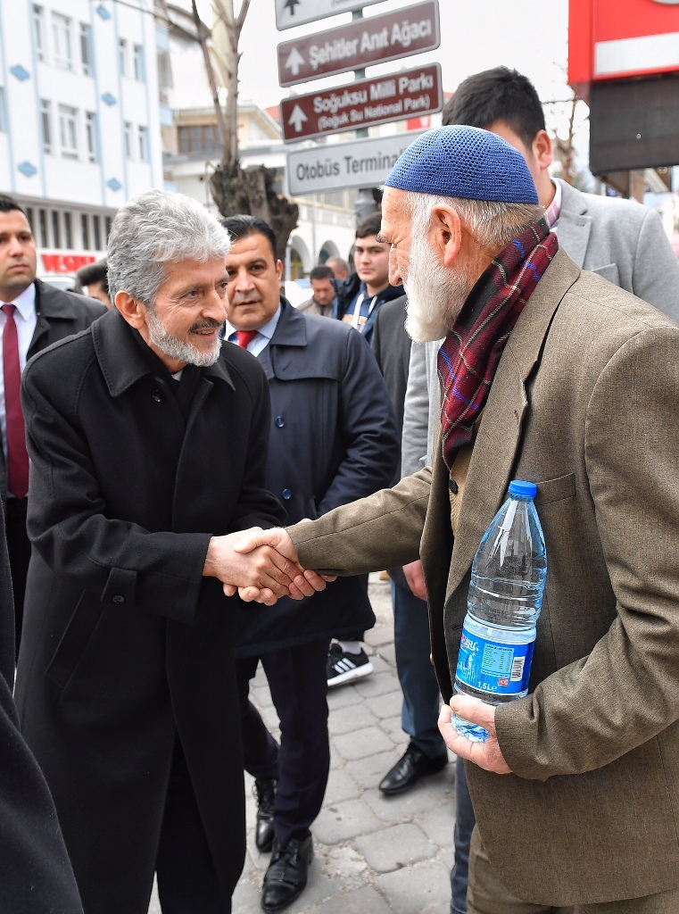 BAŞKAN TUNA İLÇE ZİYARETLERİNE DEVAM EDİYOR