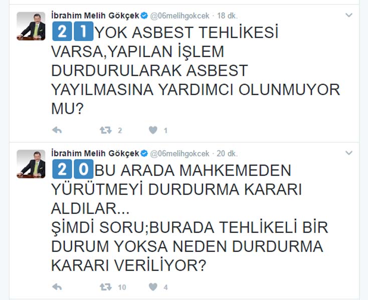 BAŞKENT'TE ASBEST TARTIŞMASI... (1)