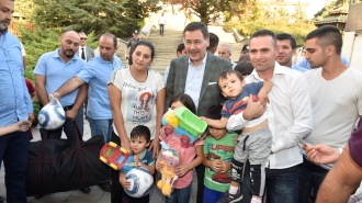 BAŞKAN GÖKÇEK, ESERTEPE VE GÖKÇEK PARKLARINI GEZDİ