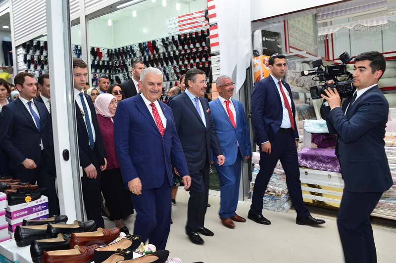 OSMANLI HALK PAZARI’NI, BAŞBAKAN YILDIRIM AÇTI (1)