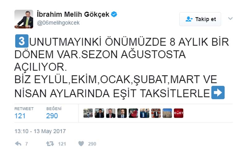 BAŞKAN GÖKÇEK’TEN ANKARAGÜCÜ’NE YARDIM AÇIKLAMASI
