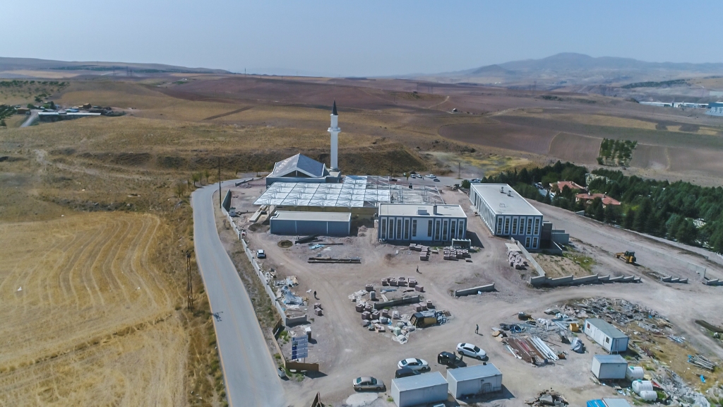 ÇİMŞİT MEZARLIĞI CAMİSİ, EKİM SONUNDA AÇILACAK