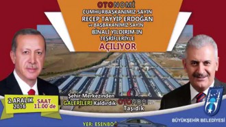 OTONOMİ 'NİN RESMİ AÇILIŞI CUMA GÜNÜ YAPILACAK