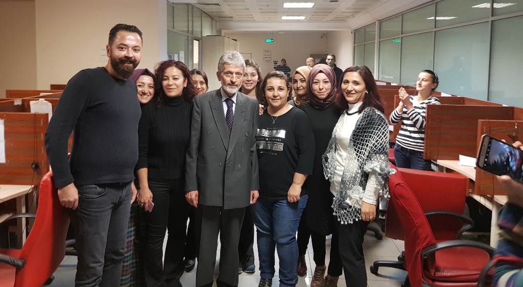 BAŞKAN TUNA, ALO 153 MAVİ MASA'YI ZİYARET ETTİ
