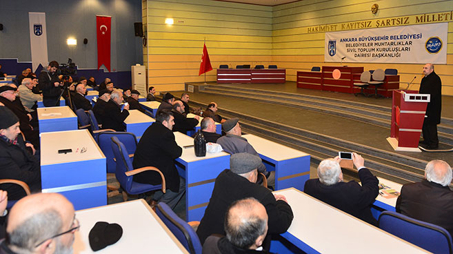 BÜYÜKŞEHİR'DEN, STK'LARA MEVZUAT EĞİTİMİ