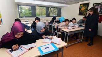 BÜYÜKŞEHİR’DEN, SIĞINMACI ÇOCUKLARA TÜRKÇE DERSİ
