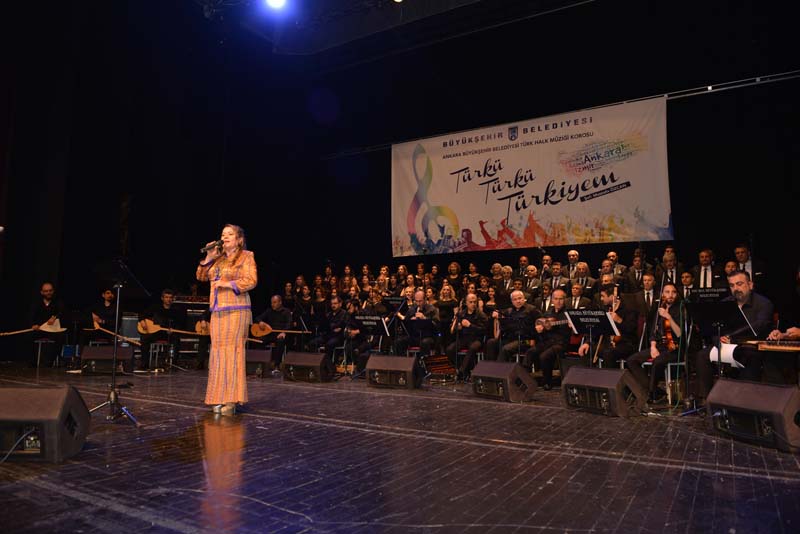 BÜYÜKŞEHİR’DEN, “TÜRKÜ TÜRKÜ TÜRKİYEM” KONSERİ