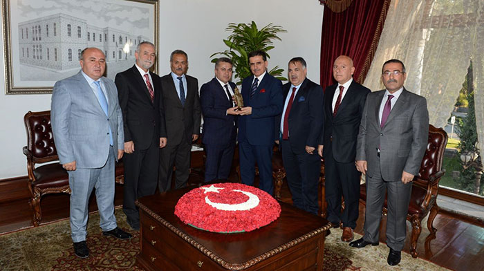 BAŞKENT ZABITASINDAN VALİ TOPACAYA ZİYARET