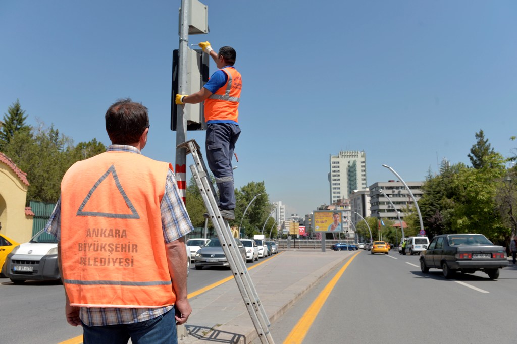 BAŞKENT’TEKİ SİNYALİZELERE 24 SAAT GÖZETİM