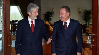 BAŞKAN TUNA'YA ZİYARETLER SÜRÜYOR