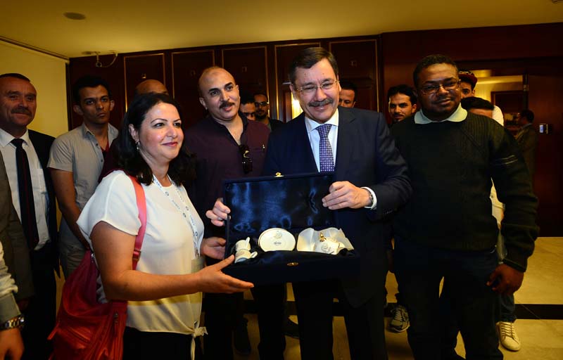SUUDİ TURİZMCİLERDEN, BAŞKAN GÖKÇEK’E ZİYARET