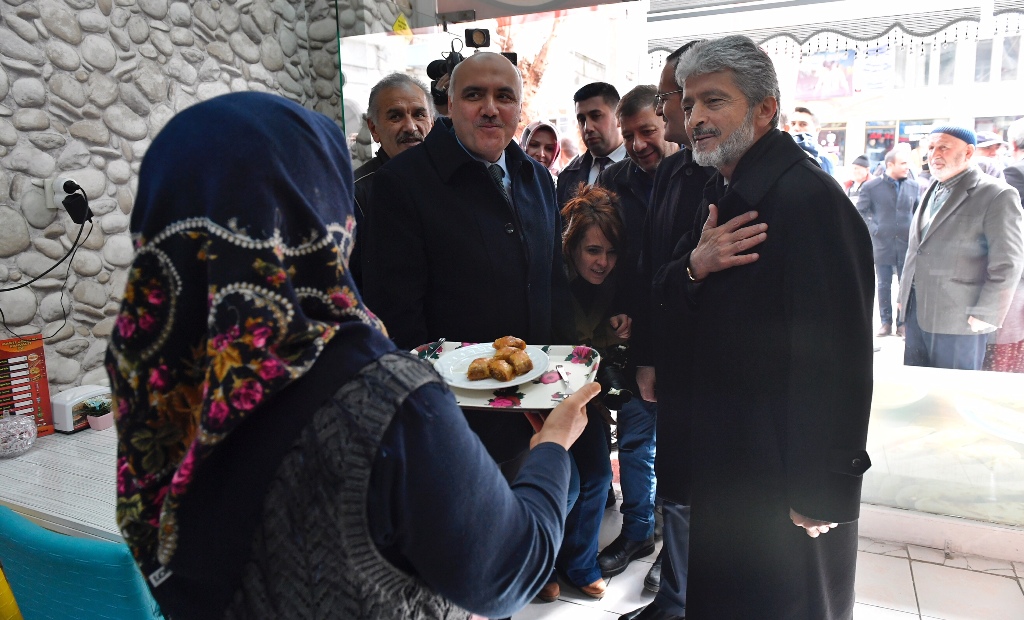 BAŞKAN TUNA İLÇE ZİYARETLERİNE DEVAM EDİYOR