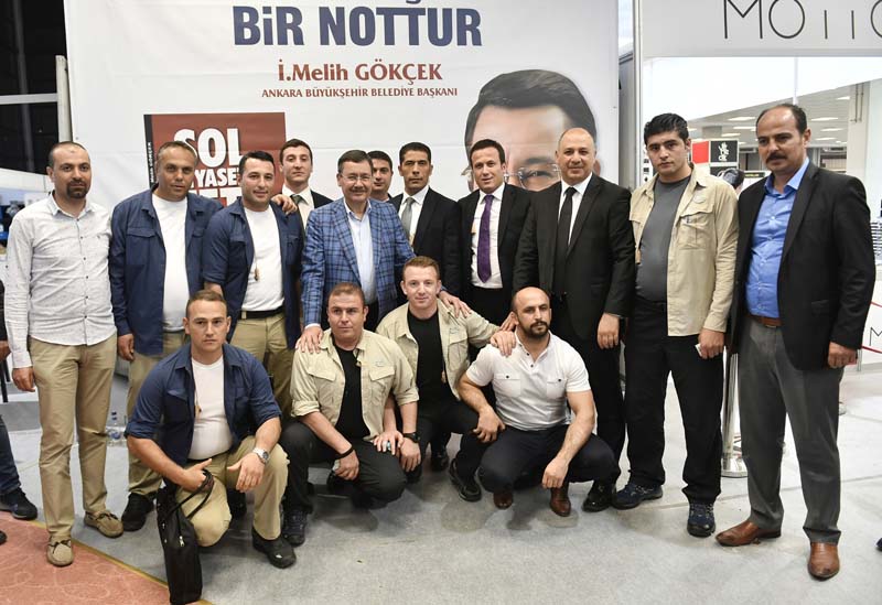 BAŞKAN GÖKÇEK, ŞİRKET PERSONELİYLE İFTARDA BULUŞTU