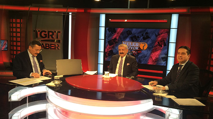 BAŞKAN GÖKÇEK TGRT HABERDE