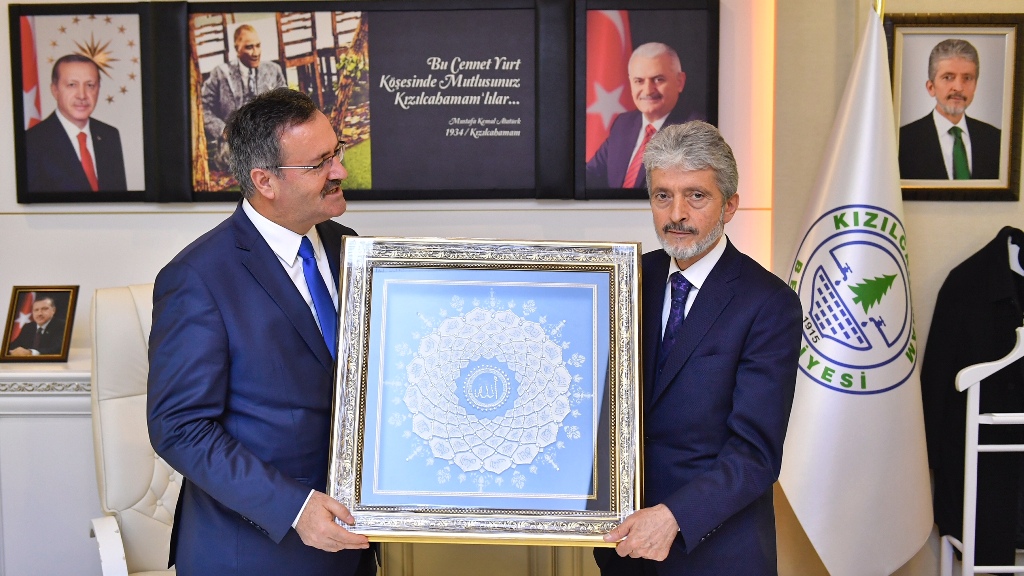 BAŞKAN TUNA İLÇE ZİYARETLERİNE DEVAM EDİYOR