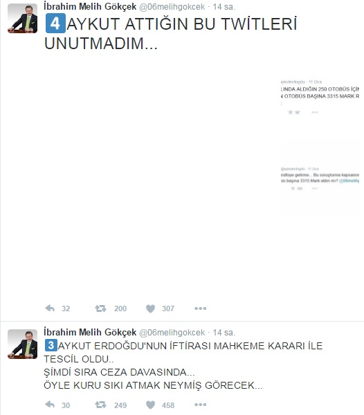 BAŞKAN GÖKÇEK, ERDOĞDU’YA AÇTIĞI DAVAYI KAZANDI