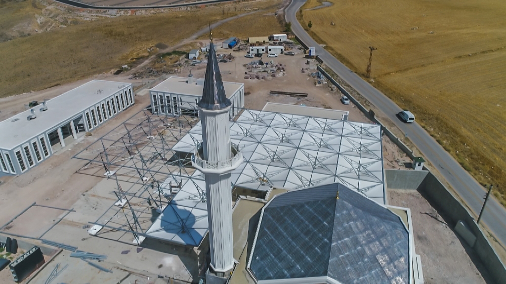 ÇİMŞİT MEZARLIĞI CAMİSİ, EKİM SONUNDA AÇILACAK