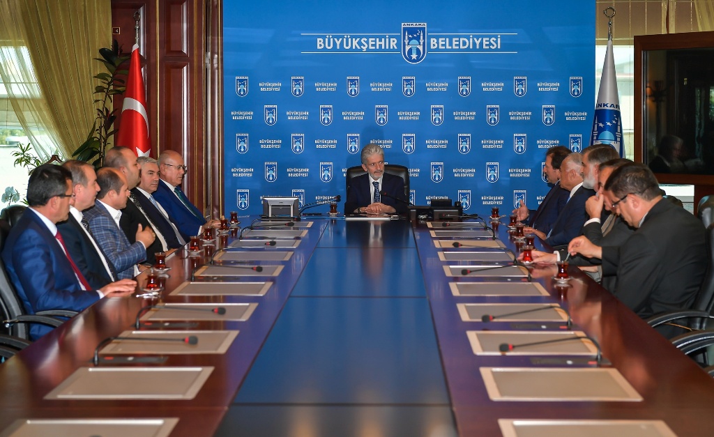BAŞKAN TUNA’YA “AHİLİK” ZİYARETİ