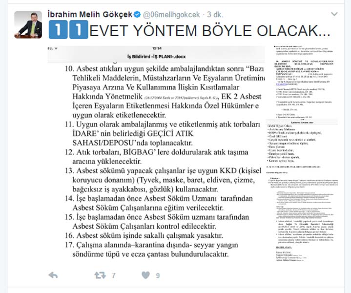 BAŞKENT'TE ASBEST TARTIŞMASI... (1)