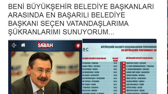 BAŞKAN GÖKÇEK, SON 3 YILIN EN BAŞARILISI