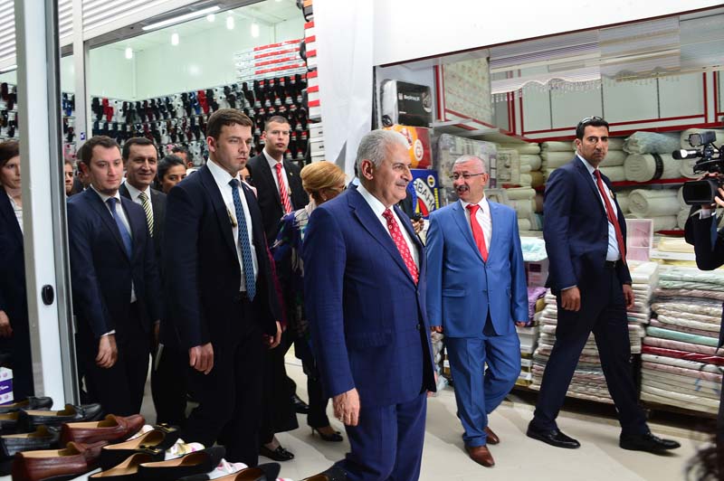 OSMANLI HALK PAZARI’NI, BAŞBAKAN YILDIRIM AÇTI (1)