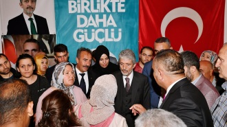 BAŞKAN TUNA, ETİMESGUT’TA İFTAR’DA