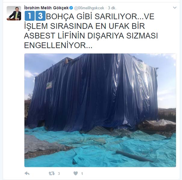 BAŞKENT'TE ASBEST TARTIŞMASI... (1)