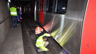 BAŞKENT METROSU’NDA KAZA
