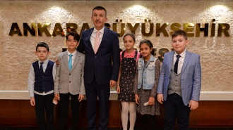 23 NİSAN ÇOCUKLARI BÜYÜKŞEHİR'DE
