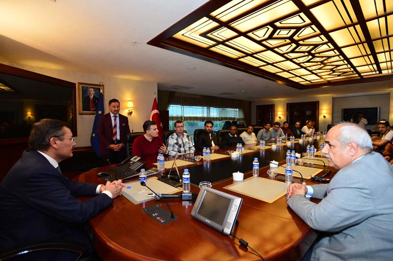 SUUDİ TURİZMCİLERDEN, BAŞKAN GÖKÇEK’E ZİYARET