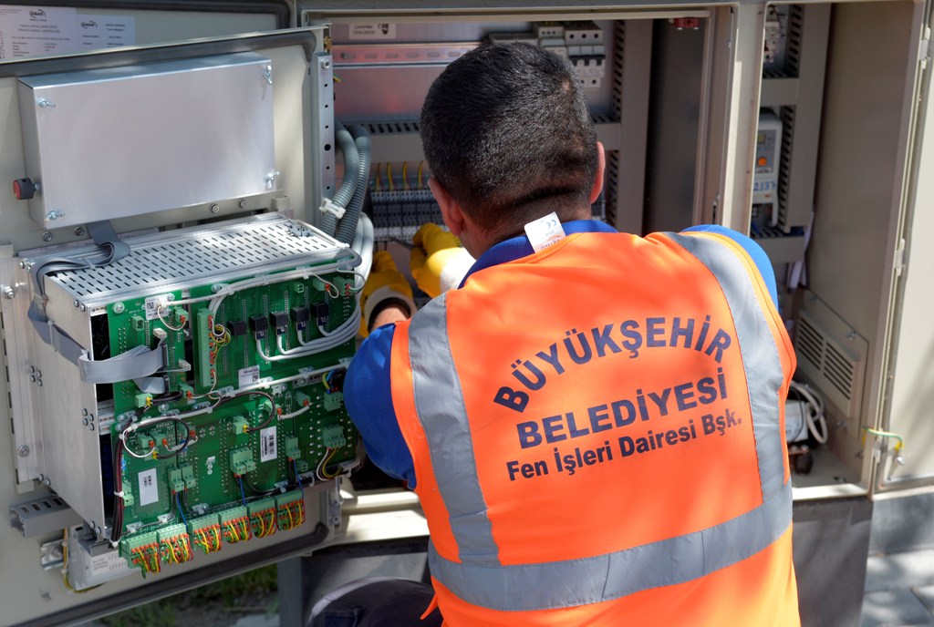 BAŞKENT’TEKİ SİNYALİZELERE 24 SAAT GÖZETİM