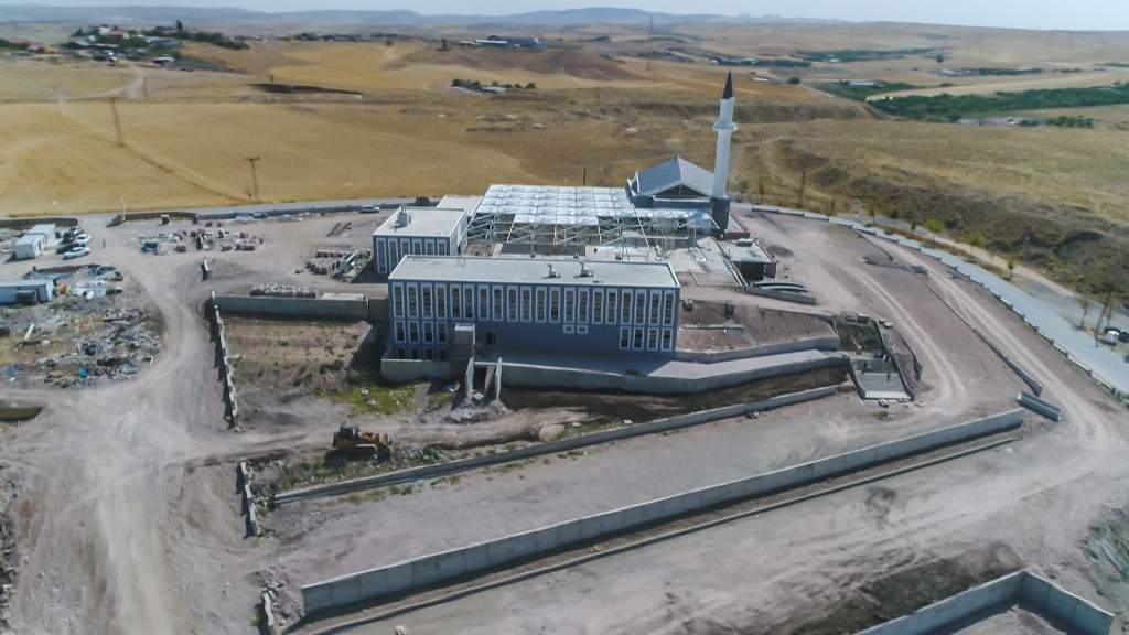 ÇİMŞİT MEZARLIĞI CAMİSİ, EKİM SONUNDA AÇILACAK