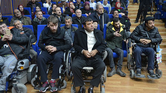 BÜYÜKŞEHİR ENGELLİ VATANDAŞLARI SEVİNDİRDİ
