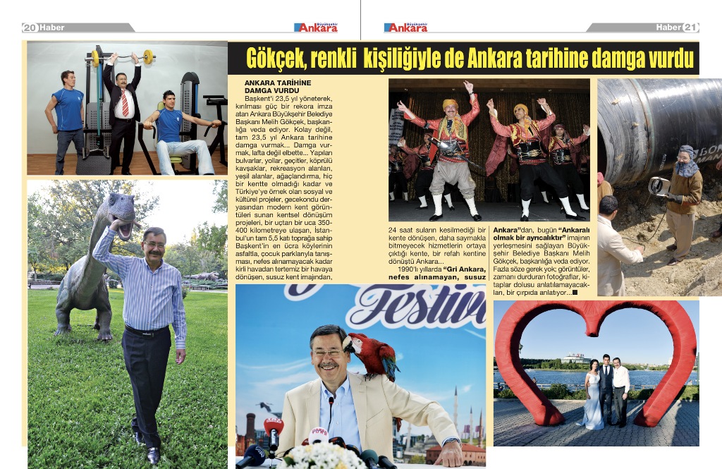 GÖKÇEK, 23,5 YILLIK BAŞKANLIK GÖREVİNE VEDA EDİYOR