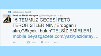 15 TEMMUZ GECESİ FETÖ'CÜLERİN TELSİZ KONUŞMALARI